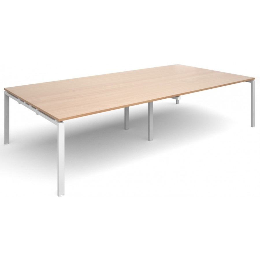 Adapt Rectangular Bench Style Boardroom Table